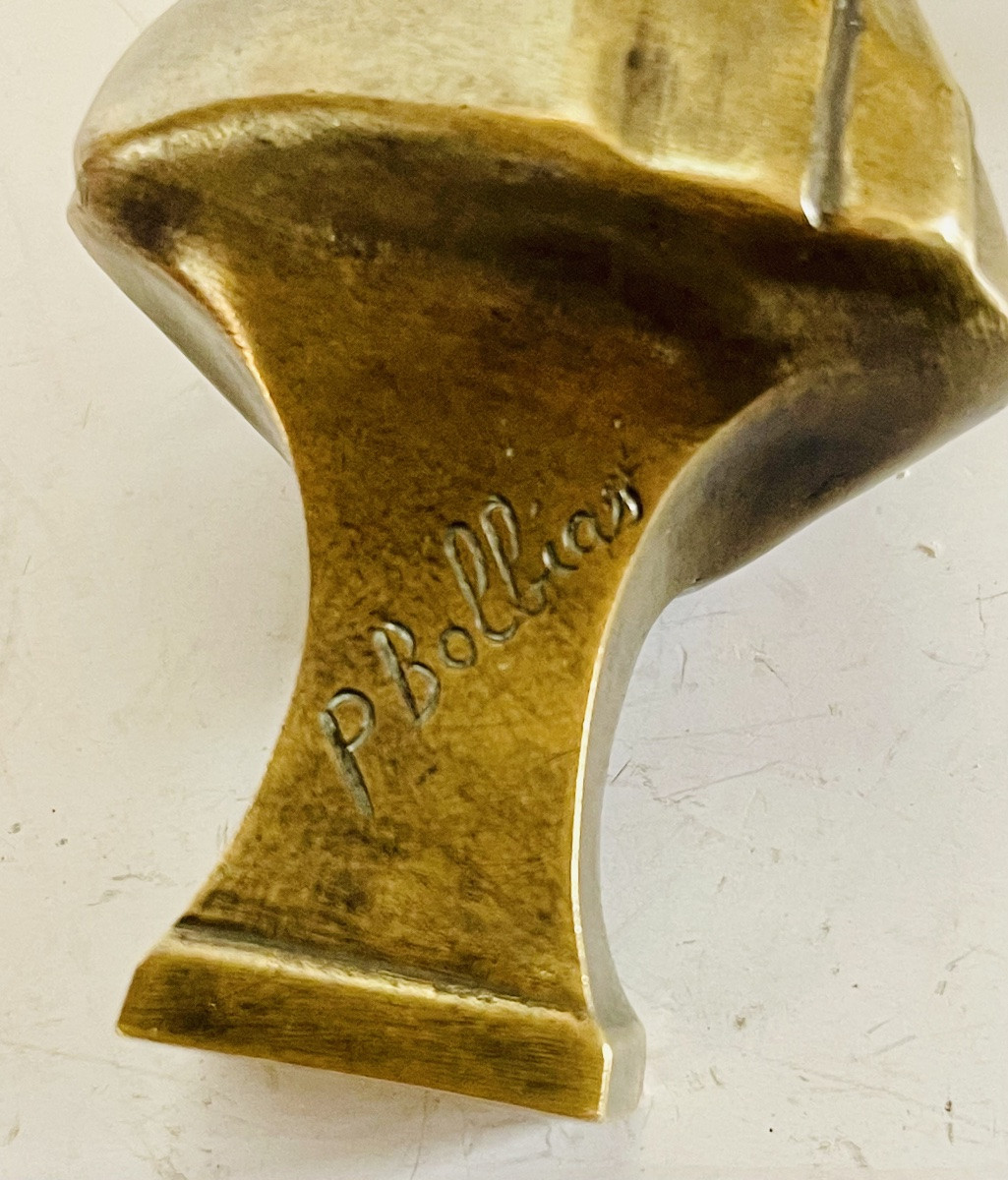 Sceau en bronze P.BOLBIAS-photo-2